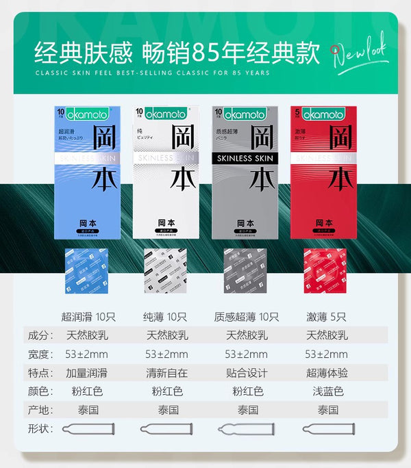 Okamoto Condoms 冈本避孕套